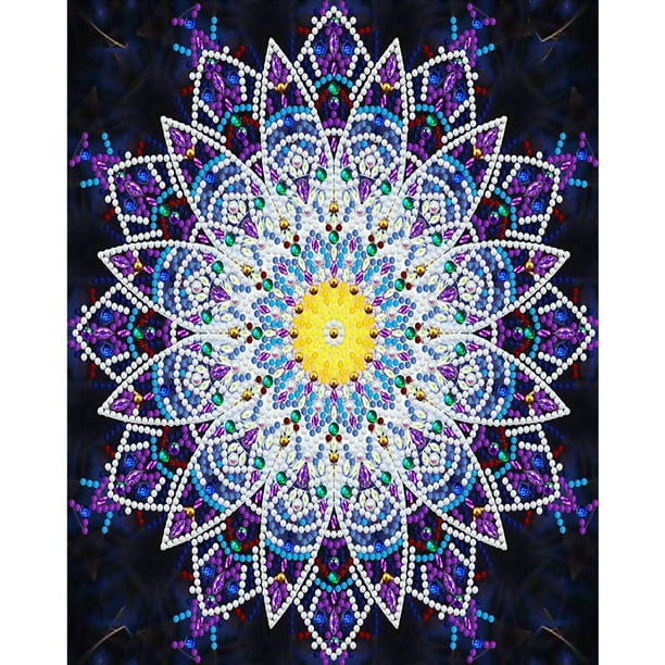 Mandala Paint on Canvas HandMade Ornament DIY Set Painting by Numbers Picture with Unique Design Colorful Paint by Numbers Best Gift for Adult Mandala Paint on Canvas HandMade Ornament DIY Set Painting by Numbers Picture with Unique Design Colorful Paint by Numbers Best Gift for Adult